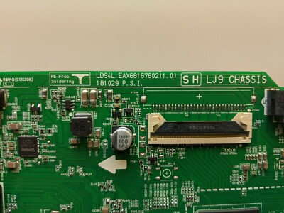Carte Mère EAX68167602(1.0) Pour TV LG 32LM630BPLA - Avec WiFi - Testée Fonctionnelle