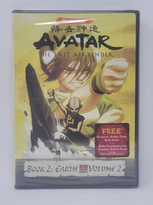 AVATAR THE LAST AIRBENDER BOOK 2: EARTH VOL 2 DVD 2006 Factory Seal Nickolodeon