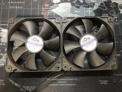 NEW Jamicon JF1225B1HA High Speed DC 12V PC Server Case Fan 3-Pin 120*120*25mm