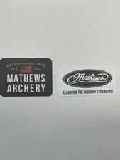 NEW Mathews Archery Sticker Decals (2 Pack)