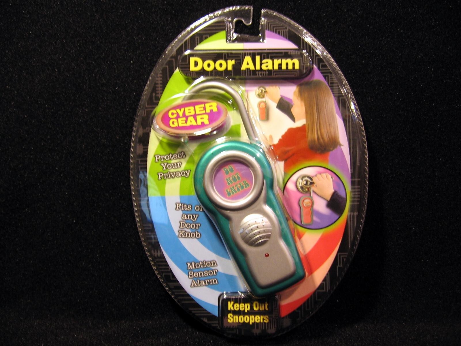 Green TOY Door Entry ALARM Motion Sensor Cyber Spy Gear Kids