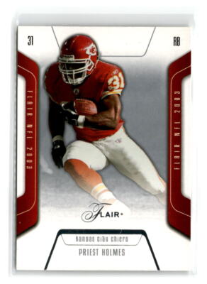 2003-Flair-#32-Priest Holmes-Kansas City Chiefs