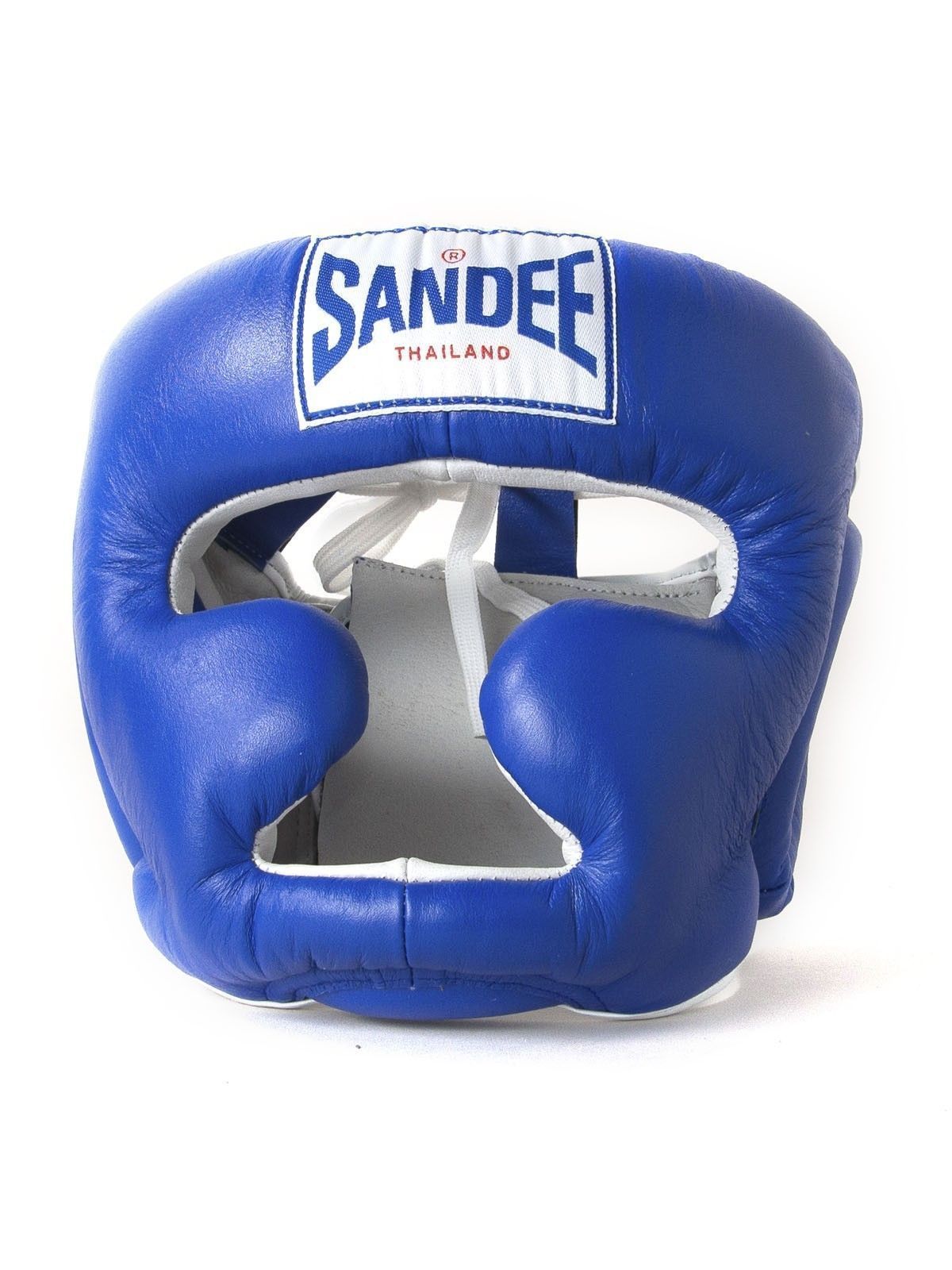 Sandee Closed Face Blau Synthetic Leder Head Guard Muay-Thai Boxing - Kids Sandee Closed Face Blau Synthetic Leder Head Guard Muay-Thai Boxing Kids - Kids Boxing 1039be