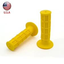 USA Stock Rubber Handle Hand Grip End 7/8" 22mm Universal Handlebar Motorcycle