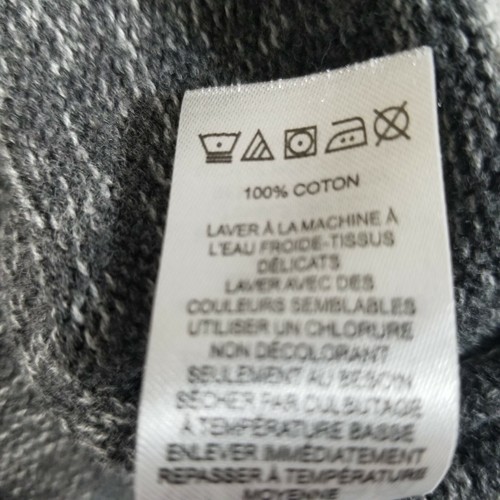 Standard Blues Long sleeve Sweater Boys Large Gray Henley Two Tone Thermal - Picture 8 of 11