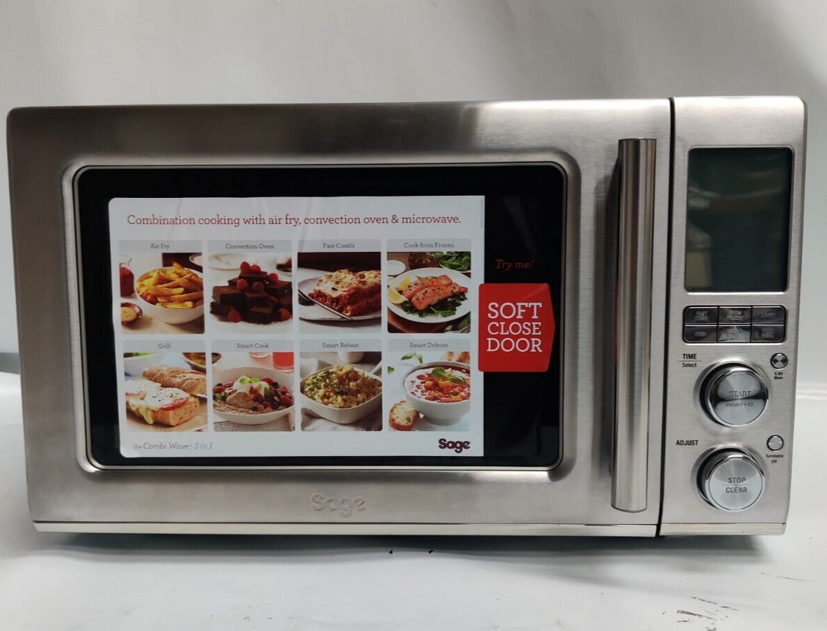 Sage The Combi Wave 3In1 SMO870 SILVER Microwave Air Fryer CUSTOMER