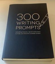 300 Writing Prompts Journal 204 Pages, Piccadilly High Quality Paper Open Bound