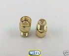 2 x SMA Male To RP-SMA Female connect SMA to RP-SMA RF Connector Adapter USA