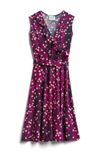Leota Aneeka Knit Faux Wrap Tie Front 
