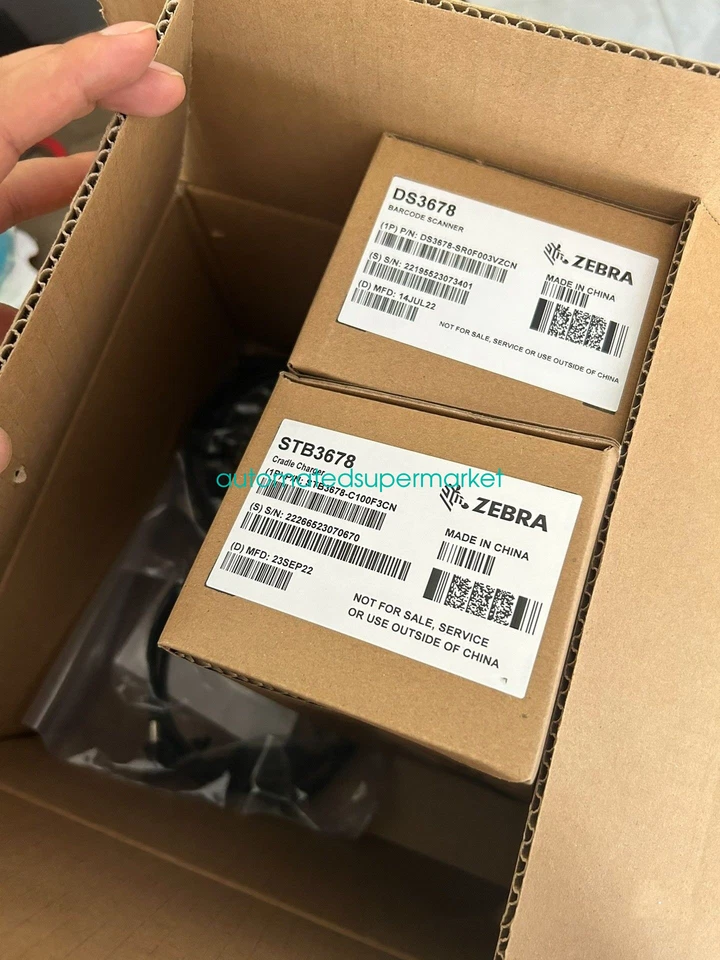 1PC NEW ZEBRA DS3678-SR3U42A0SFC Wireless barcode gun Shipping by DHL/FedEX - Image 2 of 2