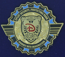 Walt Disney World EPCOT Security Challenge Coin