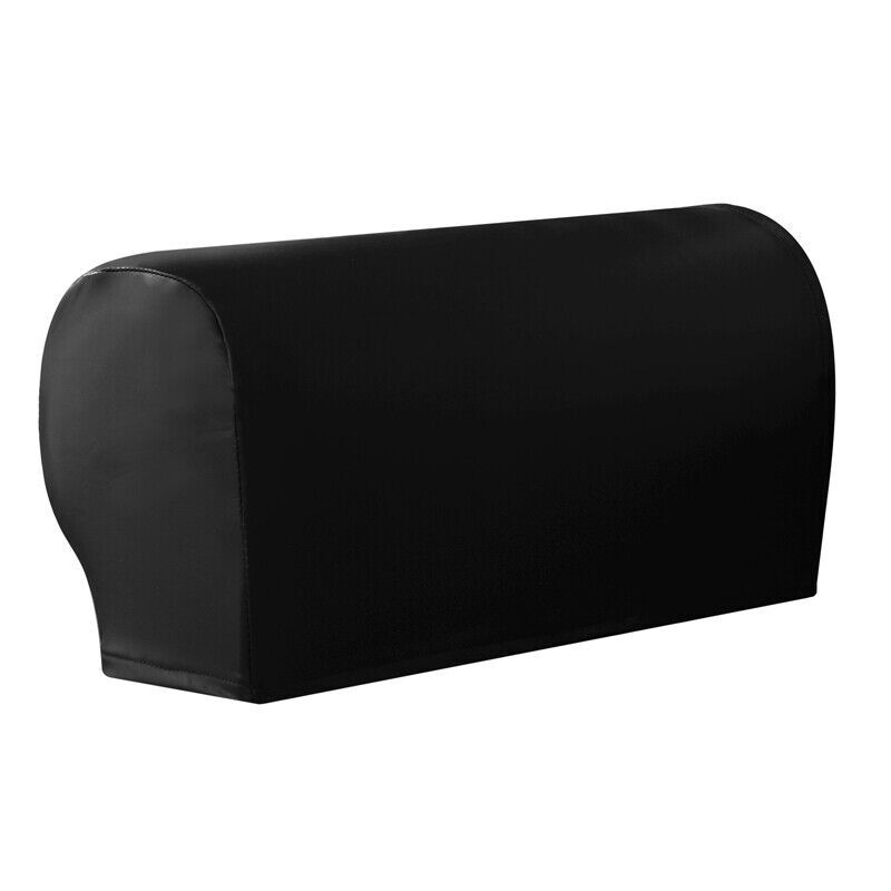 2PCS Leather Arm Chair Protector Sofa Couch Armrest Covers Stretchy