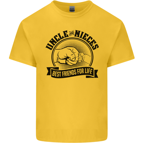 Uncle & Nieces Best Friends Uncles Day Mens Cotton T-Shirt Tee Top - Picture 85 of 101