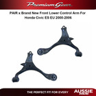 <!--F#f_0-->PAIR x Brand New Front Lower Control Arm For Honda Civic ES EU 2000-2006<!--F/-->
