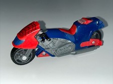 SPIDER-MAN BIKE MARVEL 2010 HASBRO PULL BACK ACTION SPIDERMAN MOTORCYCLE