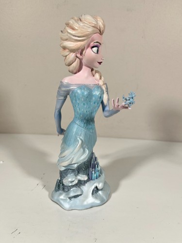 Enesco Grand Jester Disney Showcase Elsa From Frozen Bust Figurine NEW - Picture 6 of 14
