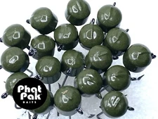 15 Toadstool Ned Rig Jig Heads Shroomz Style VMC Owner Black Nickel Fishing Hook