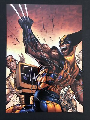 X-Factor #25 Wolverine COVER-Marvel Comic Book Poster 8''x11'' J Scott Campbell
