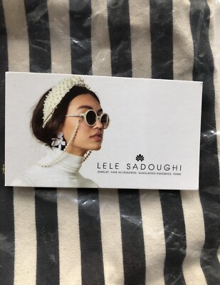 Lele Sadoughi Black Velvet Crystal Knotted Headband NWOT Lele Sadoughi Black Velvet & Crystal Knot Headband?✨ | eBay main image 3
