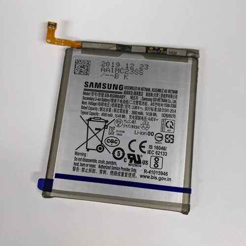 SAMSUNG S20 GENUINE Battery EB-BG980ABY 4000mAh Good Quality - Local Seller ! - Photo 10 sur 10