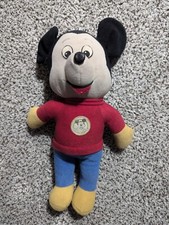 Mickey Mouse Club Walt Disney Knickerbocker plush toy doll Vintage 11
