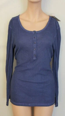 * Lola cooles LA- Shirt Gr. 46 XXL Neu m. Etikett Long Langarm Indigo - Bild 1 von 4
