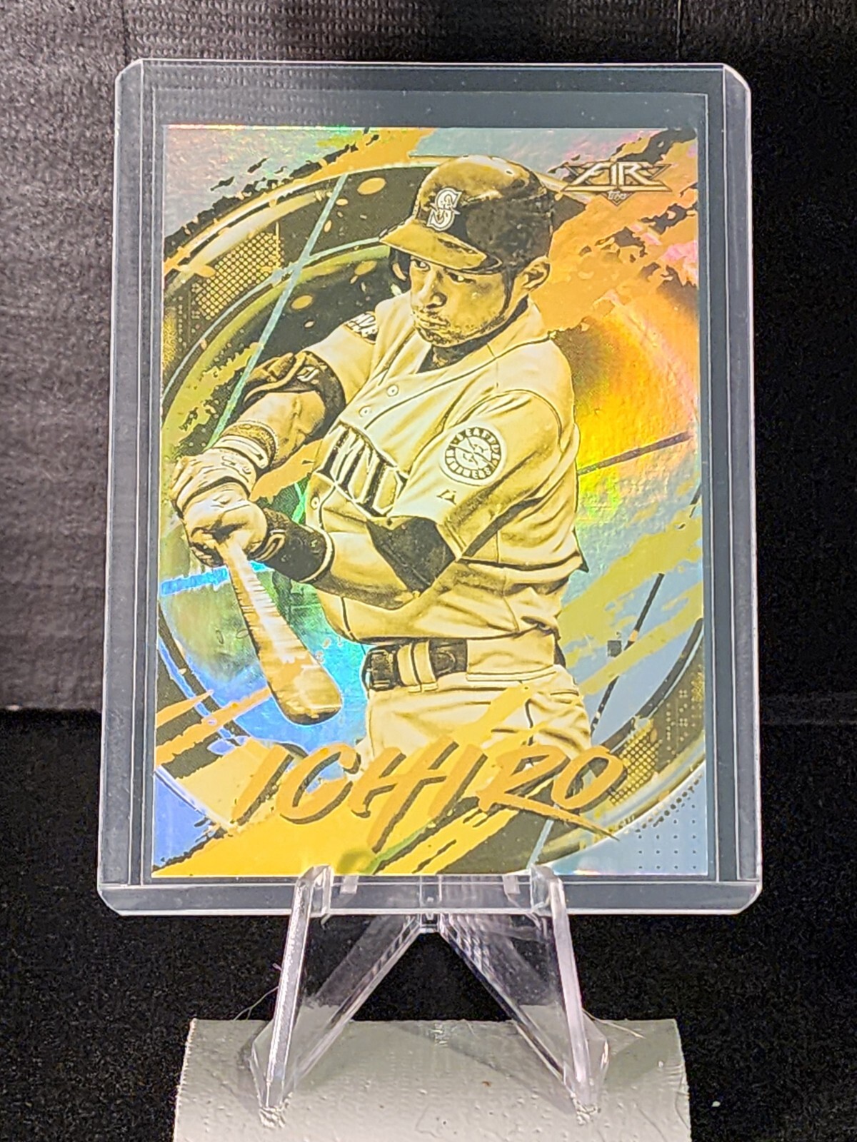 Ichiro Suzuki 2020 Topps Fire #18 Gold Minted Price Guide - Sports