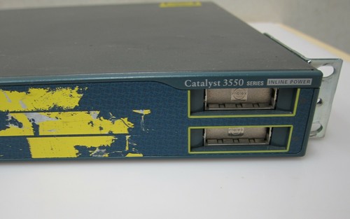 Cisco Catalyst 3550 24 Port Inline Power Ethernet Switch Model:C3550-24PWR-SMI - Bild 3 von 5