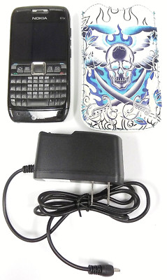 Nokia E71x / E71 X - Black and Silver ( AT&T ) Rare Cellular