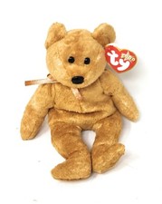 TY Beanie Baby - Cashew the Bear 8"