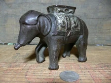 Vintage AC Williams Elephant still bank
