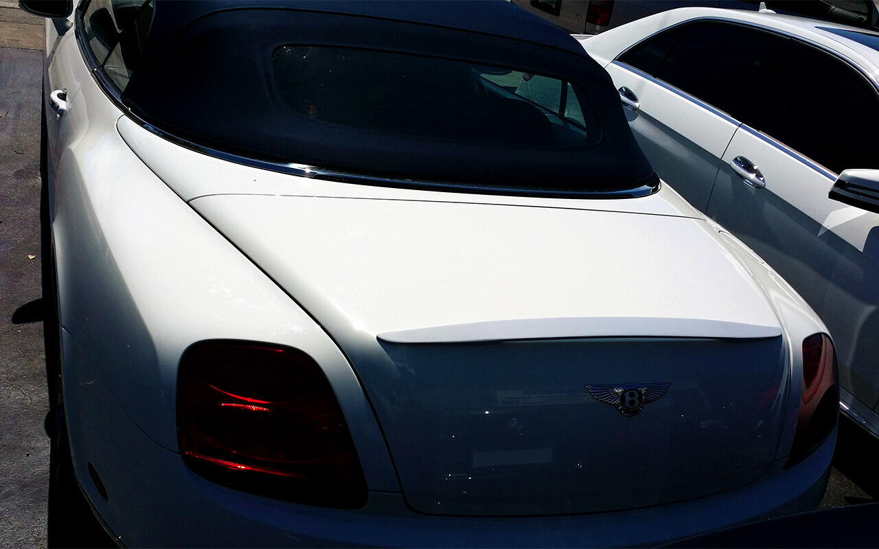 Bentley Continental GTC Speed Supersports Sport Trunk Wing 2005-11 Made in USA