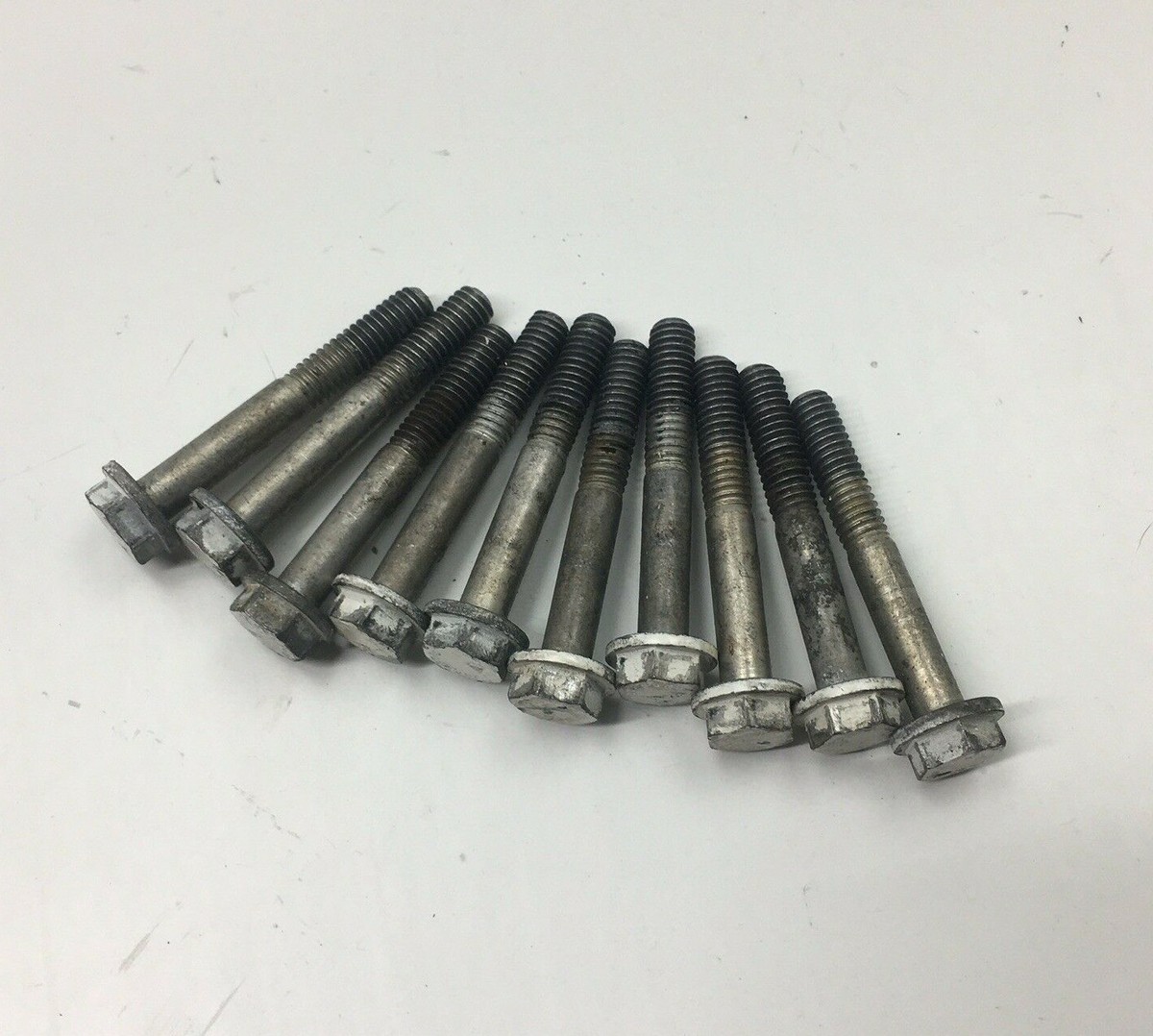 307267 Evinrude Johnson OMC Cylinder Head Bolts Screws Lot of 10
