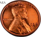 1938-S Lincoln Wheat Penny Cent ~ Gem BU (red) — photo 1