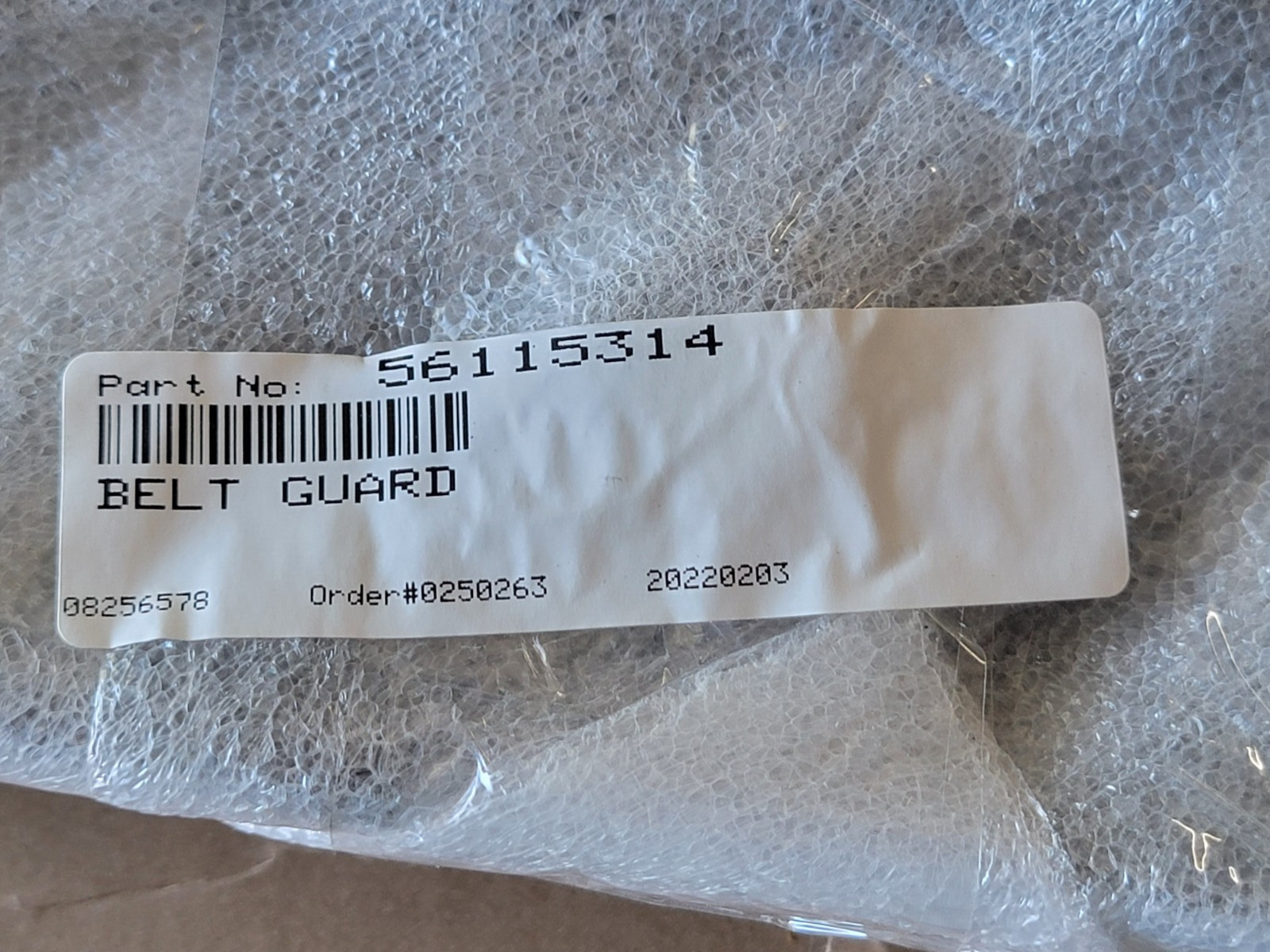 Nilfisk Advance Belt Guard 56115314