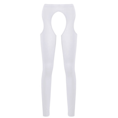 Damen Glanz Strumpfhose Glossy High Waist Tights Yoga Sport Hose Strümpfe Sexy - Bild 85 von 108