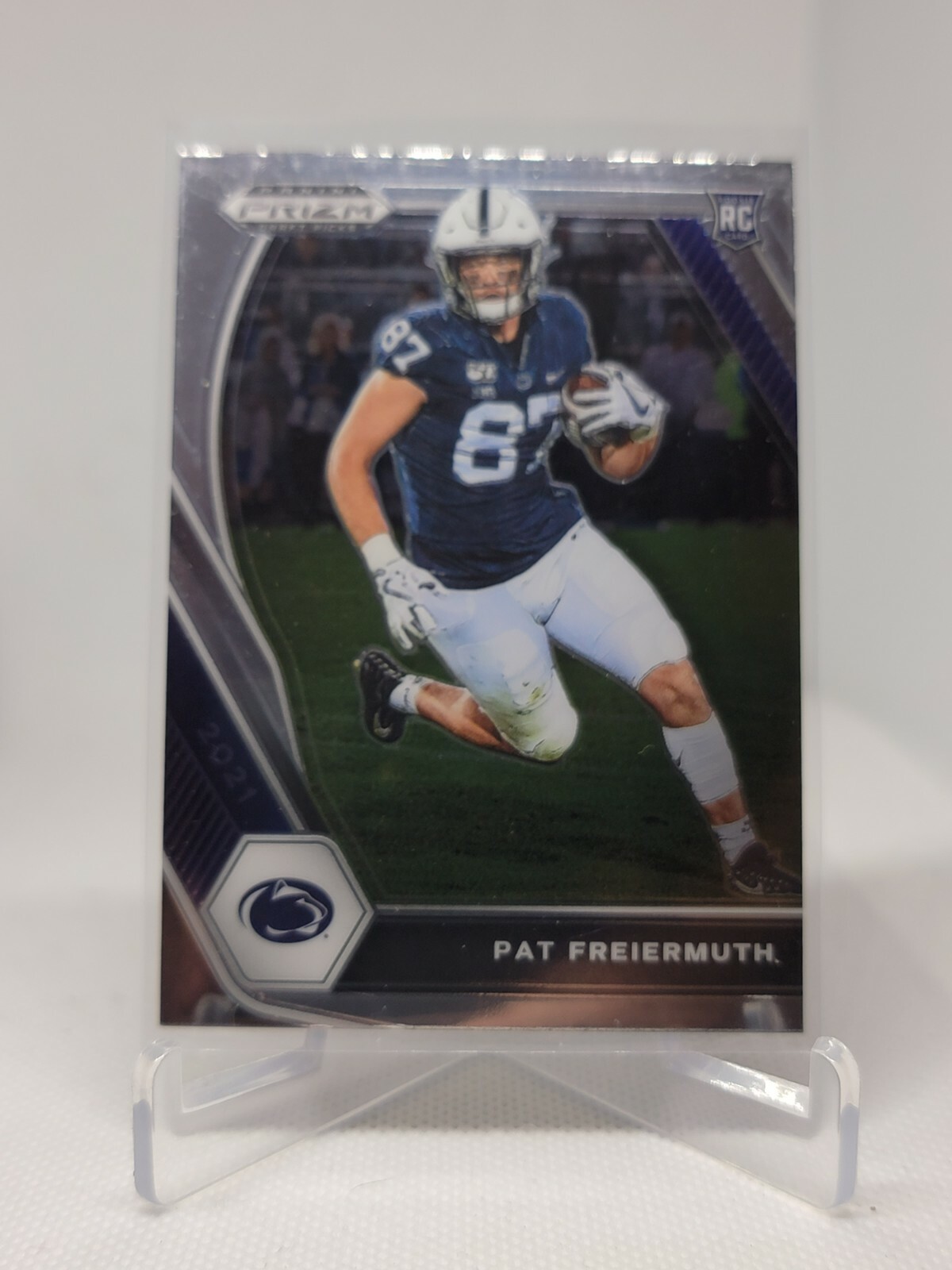 Pat Freiermuth 2021 Panini Prizm Draft Picks #127 RC Penn State Steelers B6D