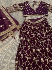 indian wedding bridal lengha
