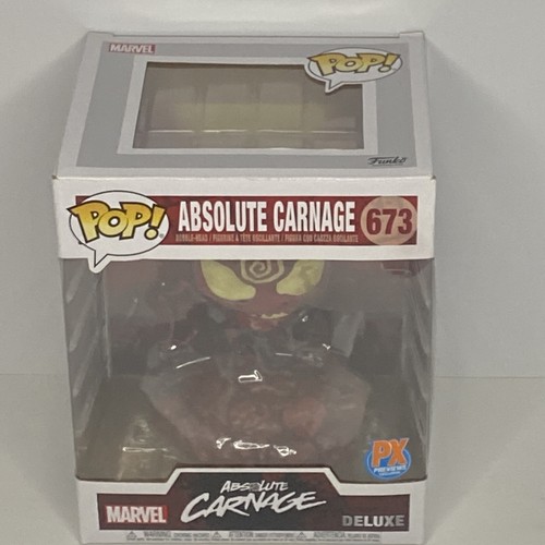 Funko Pop #673 Absolute Carnage Marvel Deluxe PX Previews Exclusive NIP - Picture 21 of 21