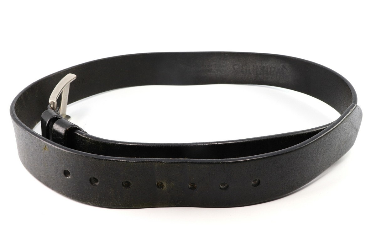 WEIRDO SIG BELT レザーベルト BLACK 32インチ WEIRDO_SIG WRD BELT - DOMINO66 ONLINE STORE ｜ RADIALL,CALEE