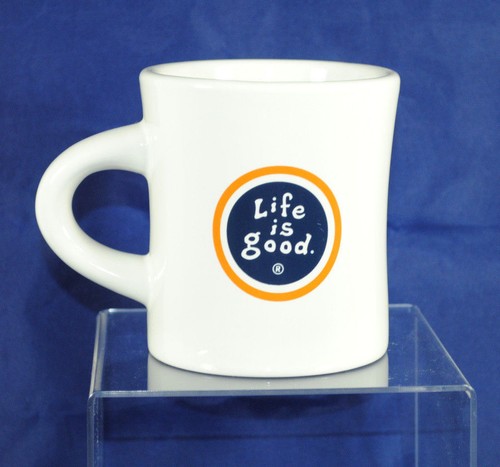 Life Is Good Logo Coffee Tea Mug Cup Diner Ware Heavy Do What You Like 10 Ounce - Picture 1 of 9