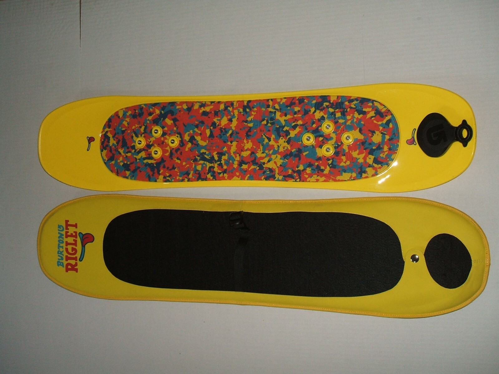 Burton Kids Riglet Snowboard 90 cm + Reel + Hover Cover eBay