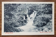 Arthog Falls Vintage Postcard