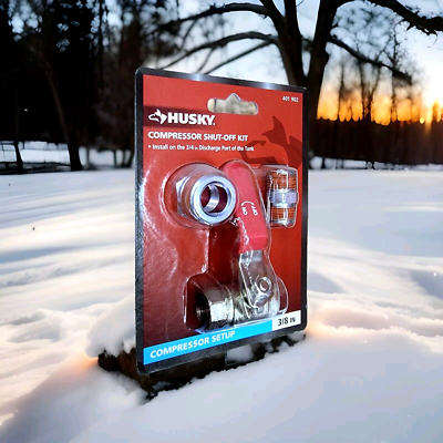 #ad Husky 3 Piece Vertical Air Shut Off Kit $16.63