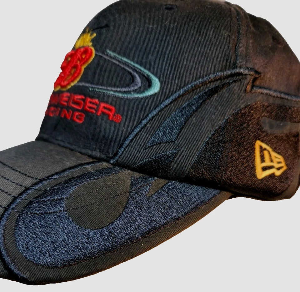 百威 NHRA Drag Racing NEW Era Brandon Bernstein 黑色帽子 — 第 3/4 张图片