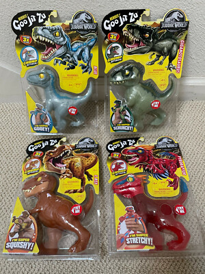 RARE! MYSTERY Goo Jit Zu Jurassic World Blue Giganotosaurus