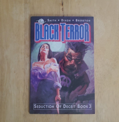 The Black Terror Book Three Vintage Softcover Graphic Novel Eclipse Comics 1990