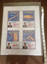 007 james bond poster man with the golden gun roger moore Cristopher lee siged