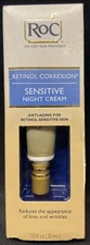 roc retinol correxion sensitive night cream 1oz scuffed box