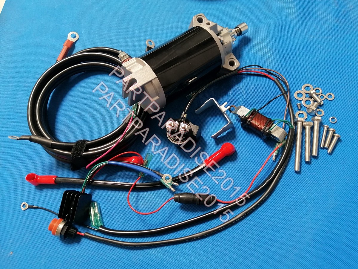 ELECTRIC START KIT YAMAHA OUTBOARD E40XMHL E40XWTL 40HP 2 STROKE